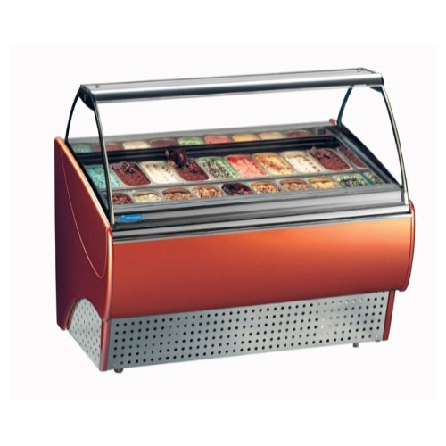 Stainless Steel 200 L Ice Cream Cabinets, Electric