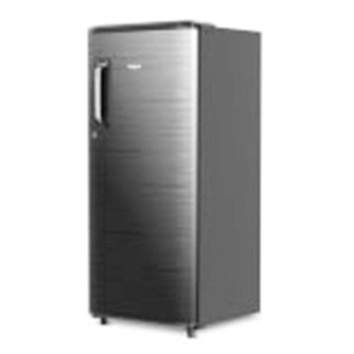 Whirlpool Icemagic Powercool 185L Single Door Refrigerator(4 Star , Grey Chromium Steel)