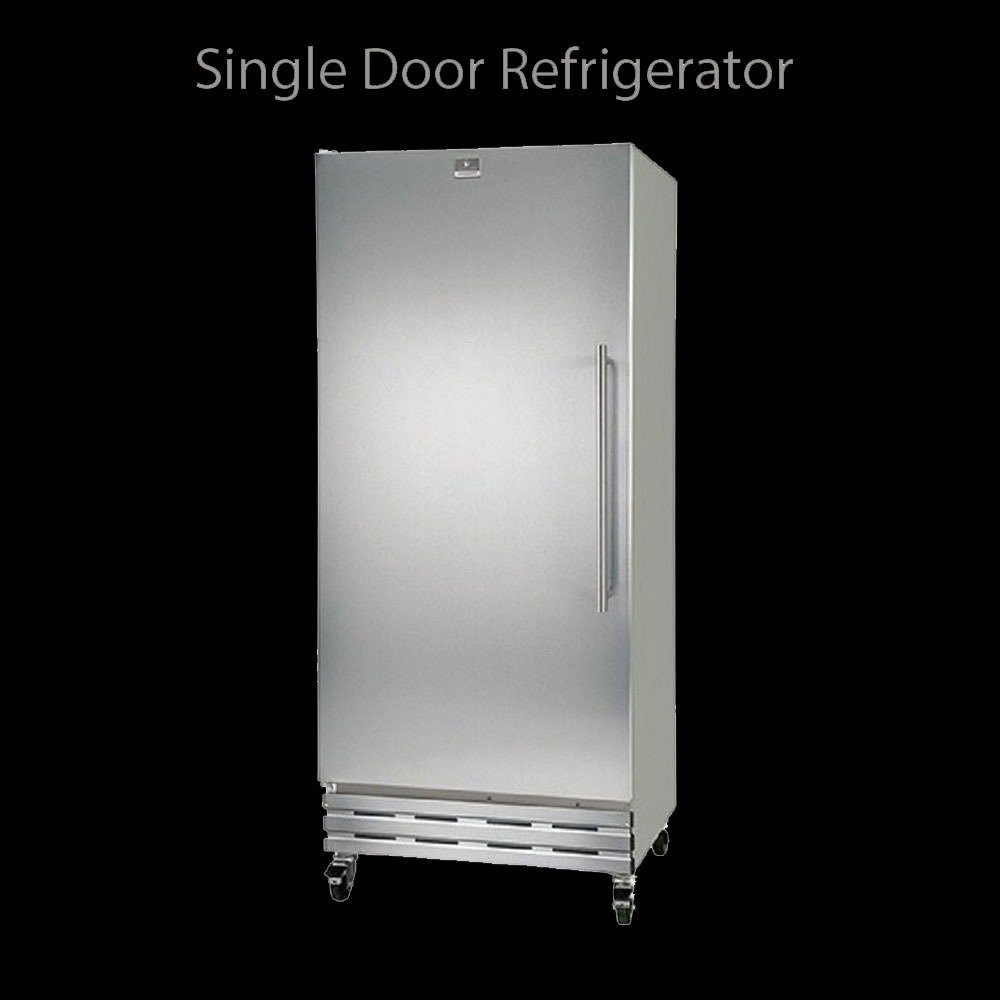 Auto Gray Single Door Refrigerator