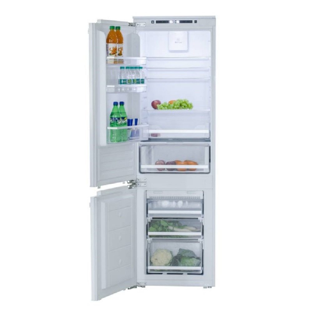 4 Star White Faber Built in Double Door Refrigerator, Model Name/Number: Fbir 243nf, Capacity: 225Litre