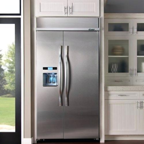 Stainless Steel Whirlpool Built in Refrigerator, for Domestic, Capacity: 250 L