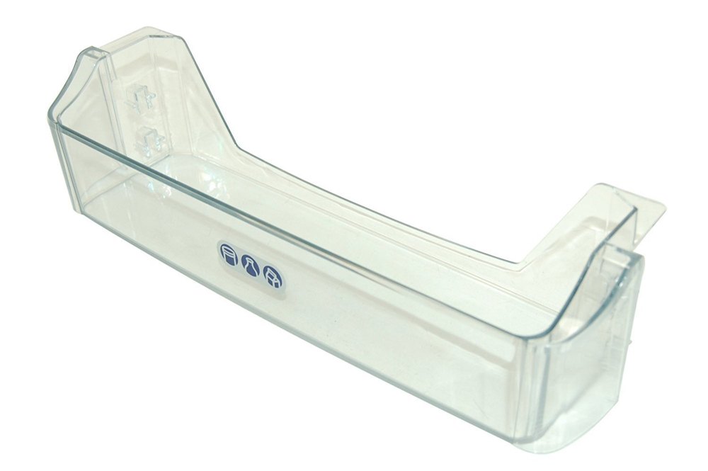 White Refrigerator Bottle Rack