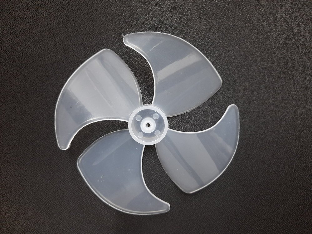 Plastic transparent Fan Blades For Refrigerator, For Refrigirator, Size: 4 Inch