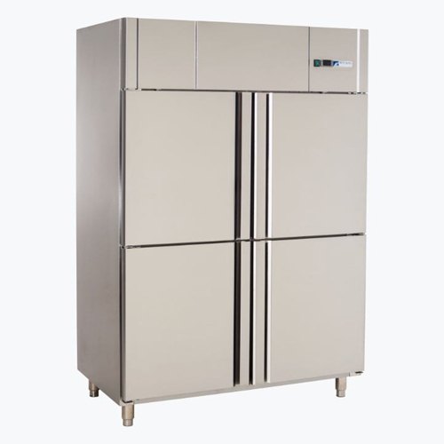 Four Door Top Freezer GN1.2BT Stainless Steel Refrigerated Cabinet, -15 ~ -22, Capacity: 1200 Litre
