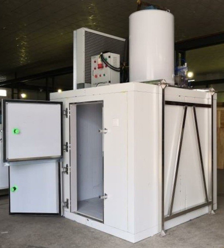 Flake Ice Making Plant, Capacity: 5Ton/day
