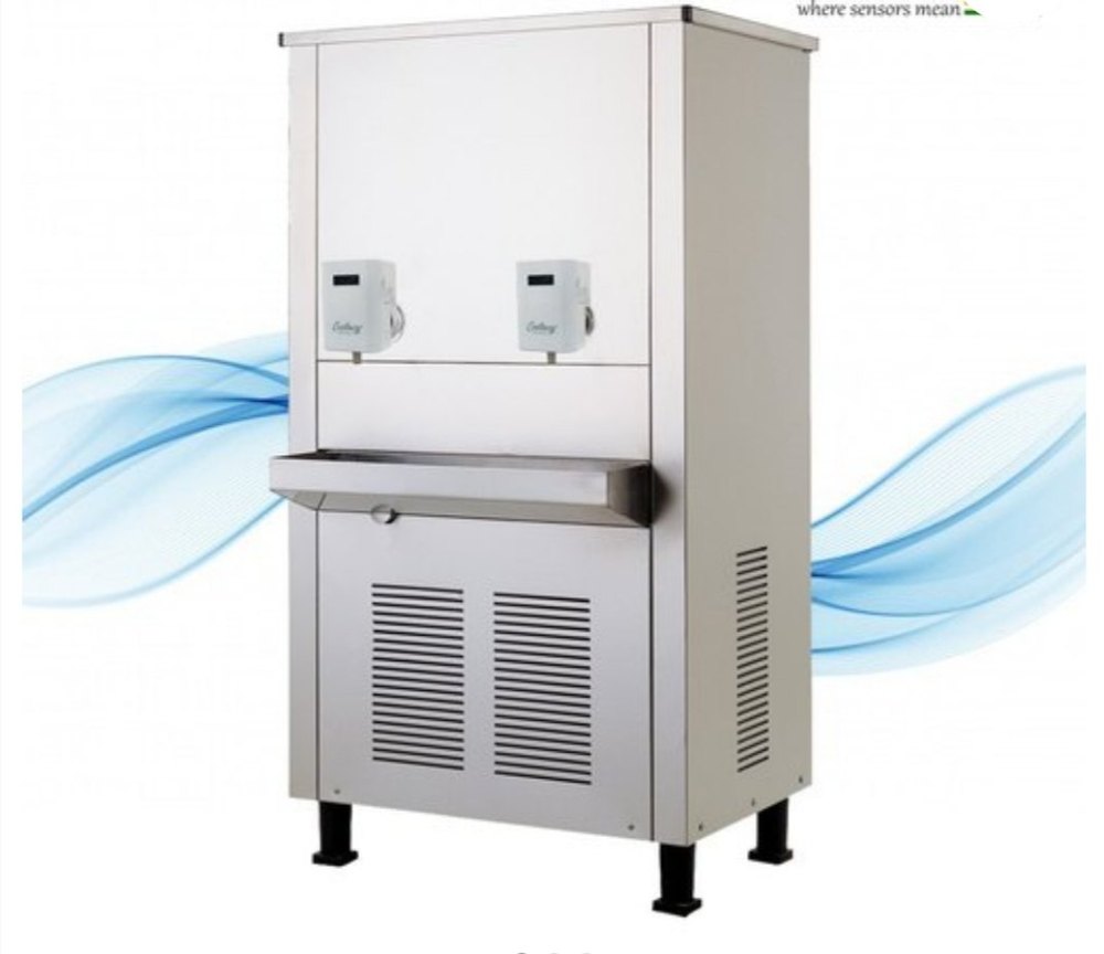 Transair Water Cooler With Sensor Tap, Cooling Capacity: 50 L/Hr, Number Of Taps: 2