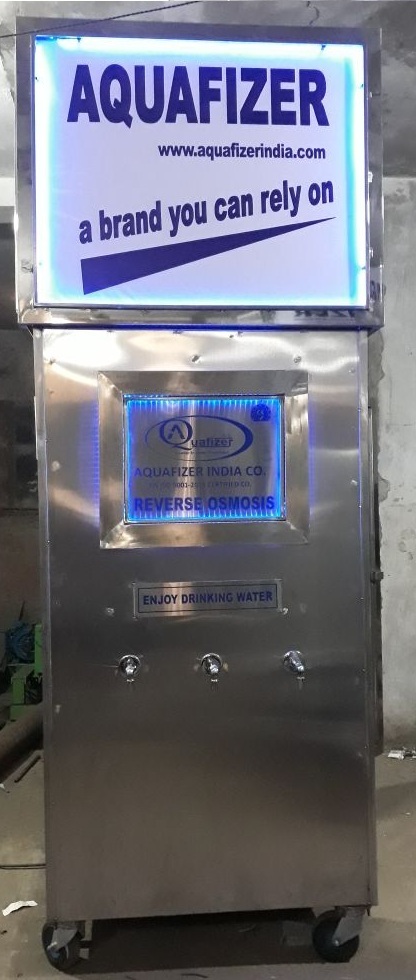 Aquafizer Stainless Steel Drinking Water Purifier, Storage Capacity: 100 L, Cold