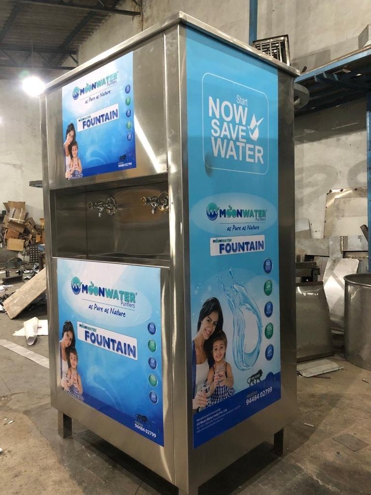 Commercial Water Purifier HOT AND COLD, Cooling Capacity: 50 L/Hr, Number Of Taps: 2