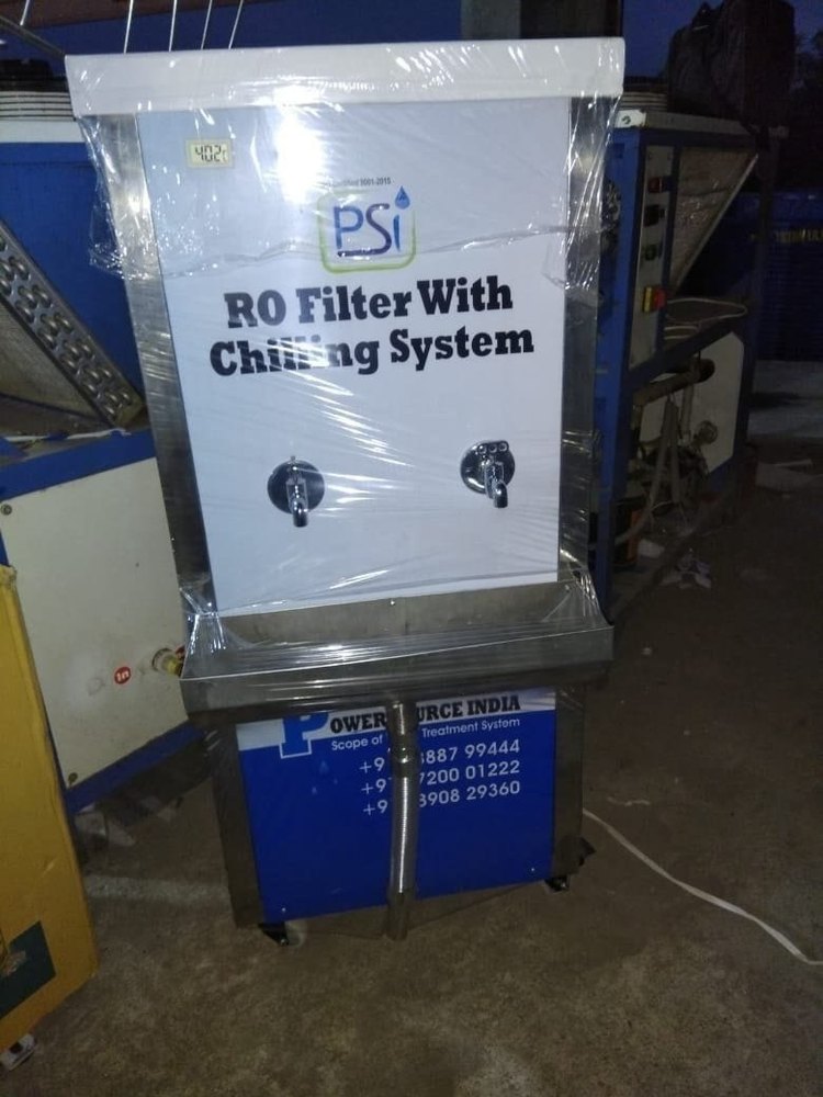 PSI 100L Water Cooler Cum Purifier, Dimensions: 1250 X 750 X 570 mm, Number Of Taps: 2