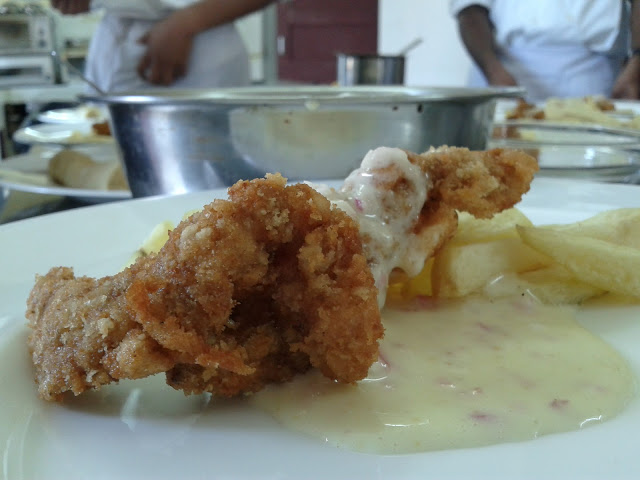 Golden Chicken Fingers with Fries & Tartar Sauce Recipe