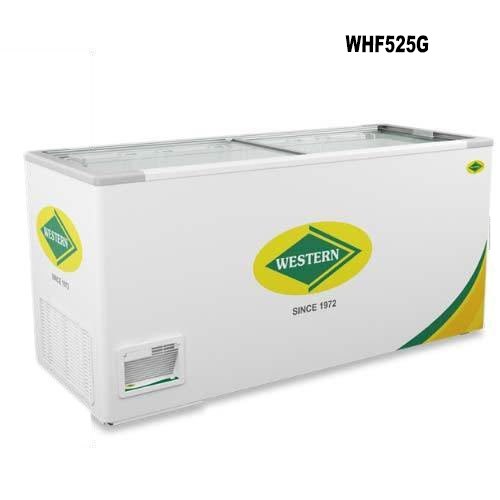 Western NWHF550G Glass Top Deep Freezer
