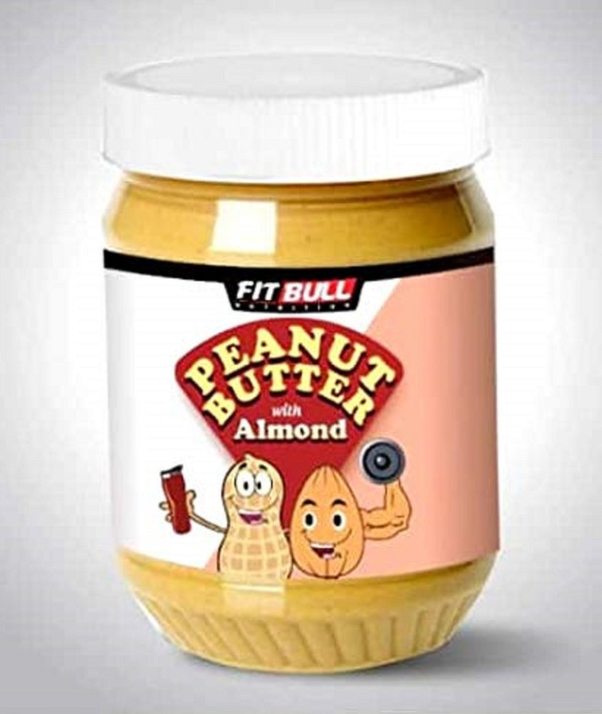 Flavor: Salted Fit Bull Nutrition Almond Peanut Butter, Packaging Type: Jar, Packaging Size: 2.2 LBS