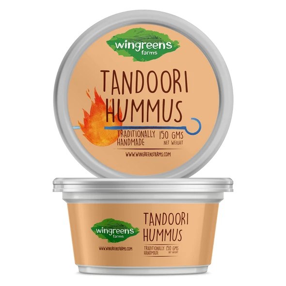 Wingreens Farms Tandoori Hummus