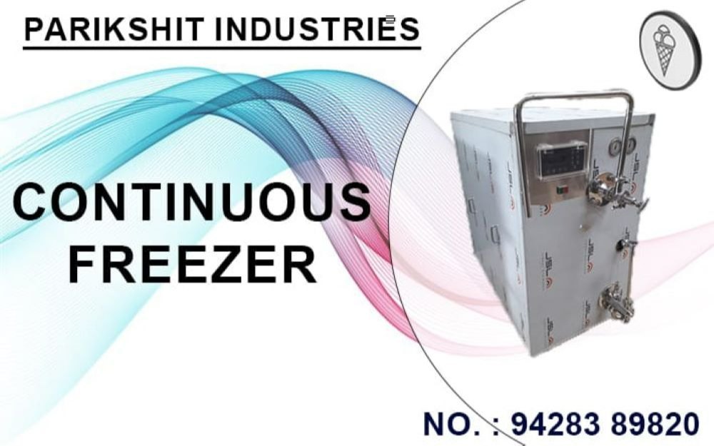 Medium Ice Cream Continuous Freezer 100 Ltr