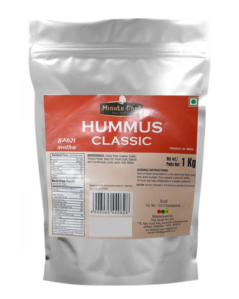 Minute Chef Hummus Classic 1 Kg