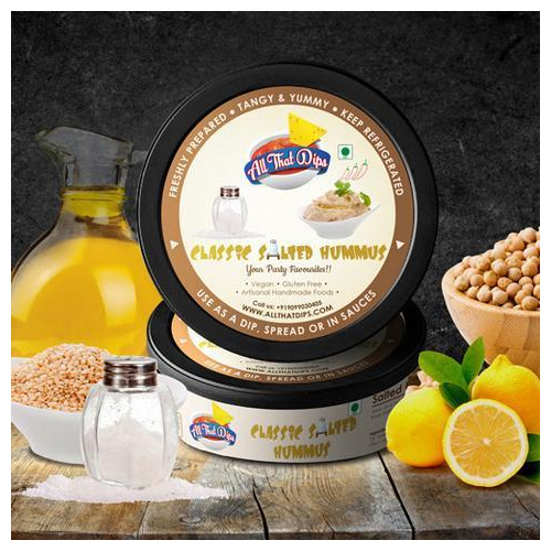 Classic Salted Hummus, Pack Size(grams): 100