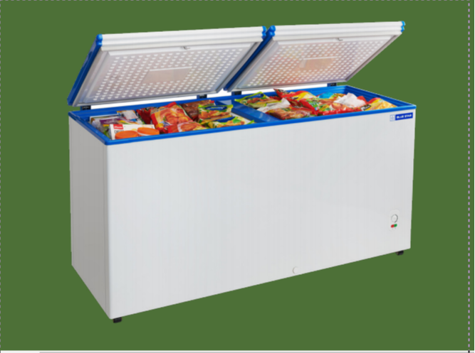 Blue star 95 Litre Hard Top Deep Freezers, Refrigerant Used: R600a