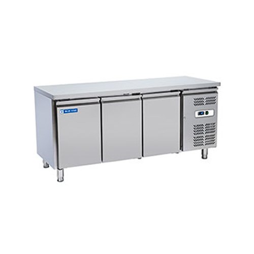 SS, Glass Door Blue Star UF2100E Under Counter Freezer, - 22 To - 18 Degree C, Capacity: 260 L