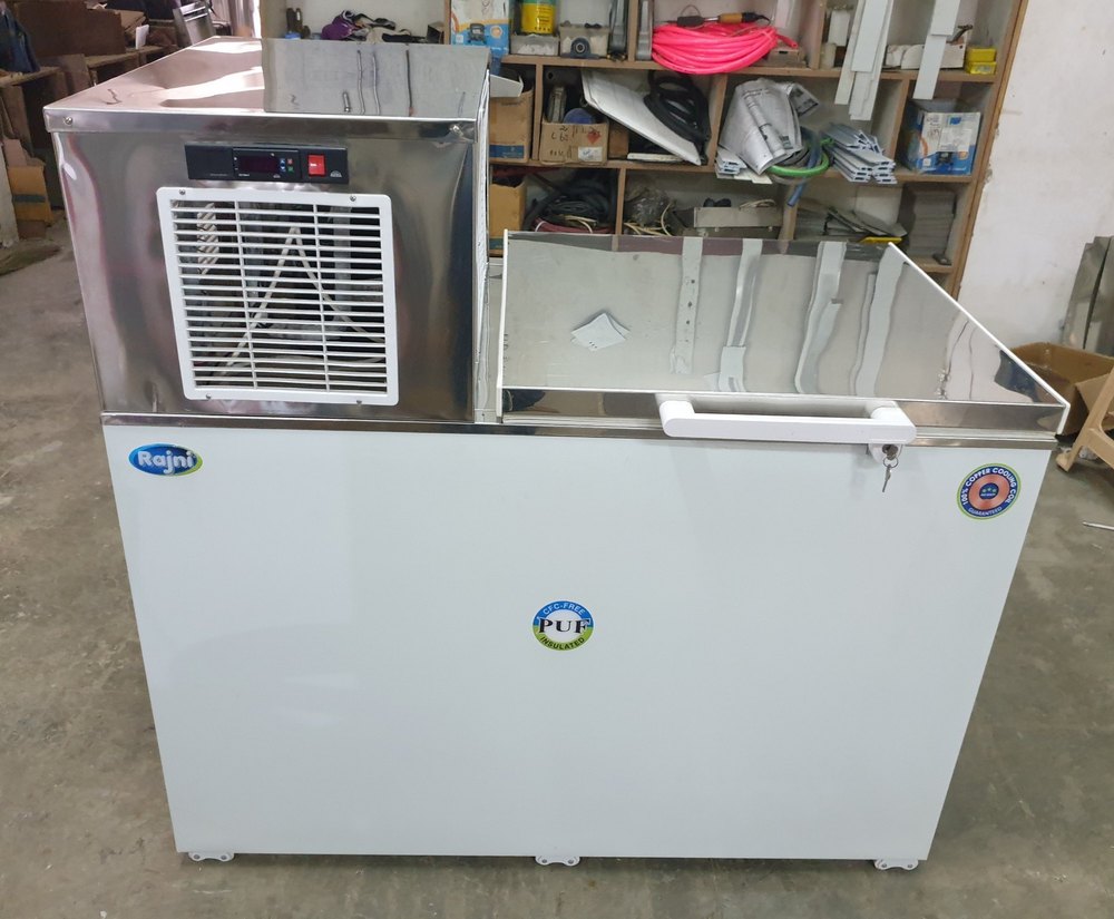 RAJNI Number of Doors: Single Milk Freezer Model RMLC - 8 MU SSTDG, 50 : 29 : 36 Inches L B H