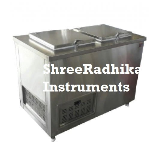 Milk Freezer ( Stainless Steel Polished), Refrigerant Used: Cfc Free