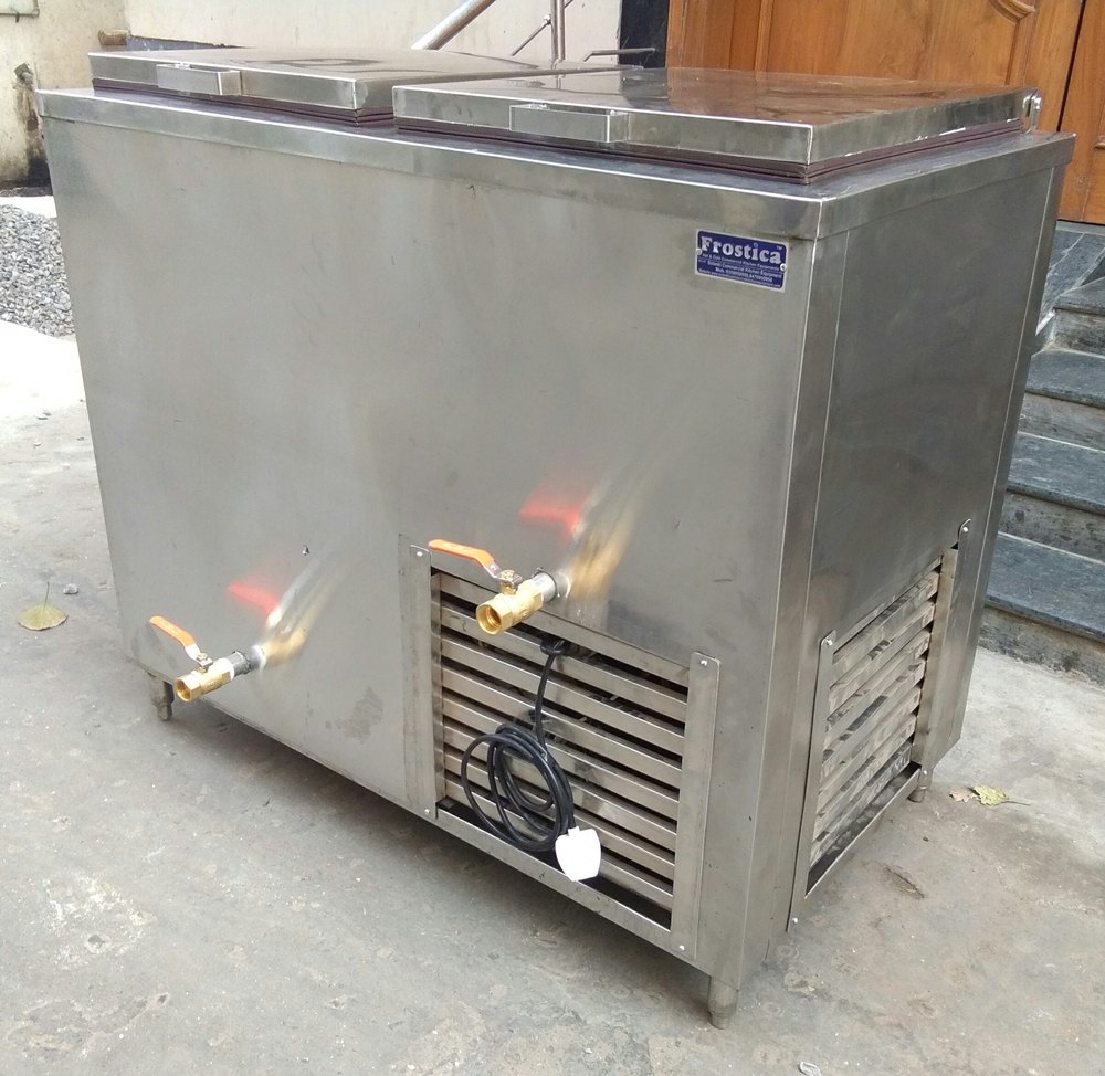 Stainless Steel New Milk Freezer (Frostica), For Domestic, Refrigerant Used: R22