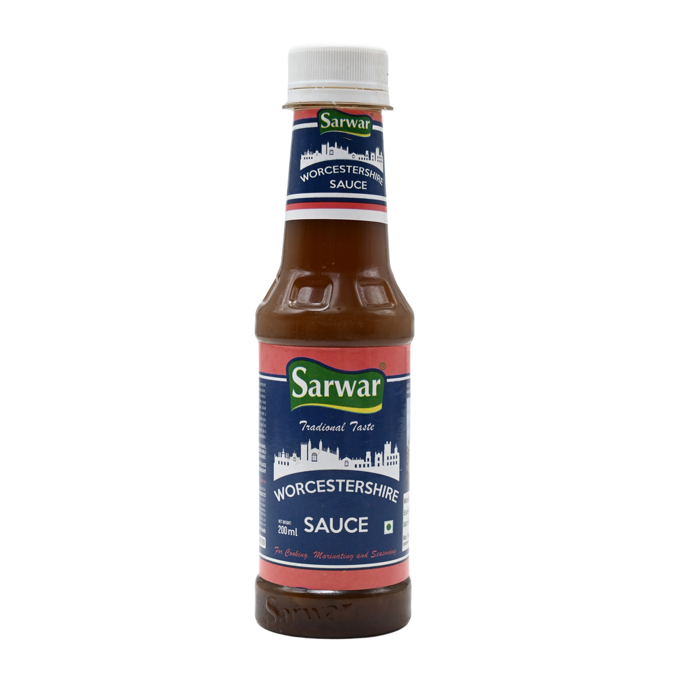 Sarwar WORCESTERSHIRE SAUCE 200ml, Packaging Type: Bottle