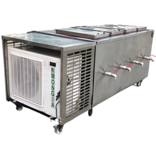 Mongia Stainless Steel Milk Freezer, Capacity: 200 L, Electric