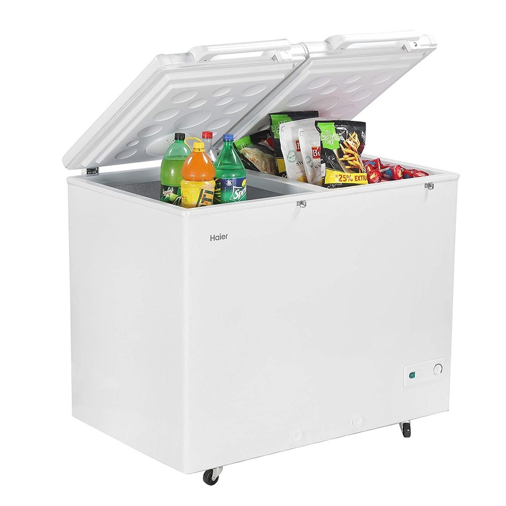 Haier Capacity: 325 L Hard Top Chest Freezer cum Cooler