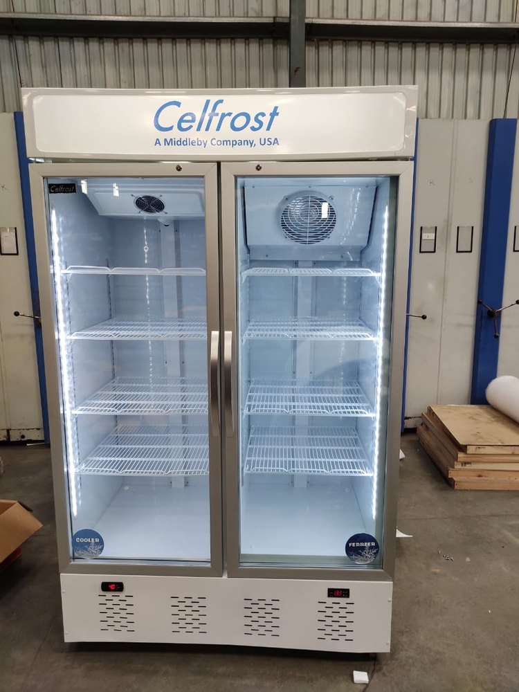 celfrost Half Chiller Half Freezer, Number of Basket: 10, 48x28x81