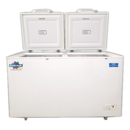 Rockwell COMBI500 Double Compartment Freezer & Cooler, Capacity: 490 L