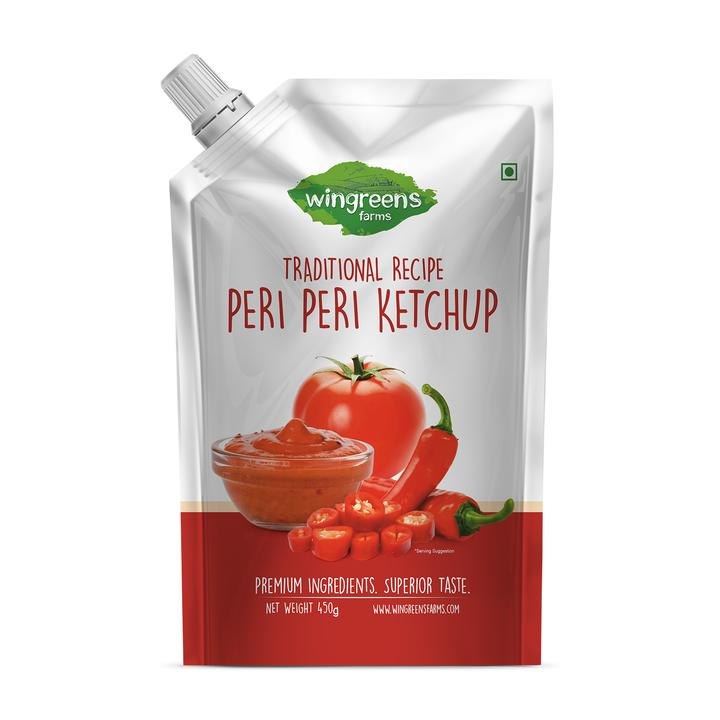 Wingreens Farms Peri Peri Sauce, For Eggs & Burgers, Packaging Type: Pouch