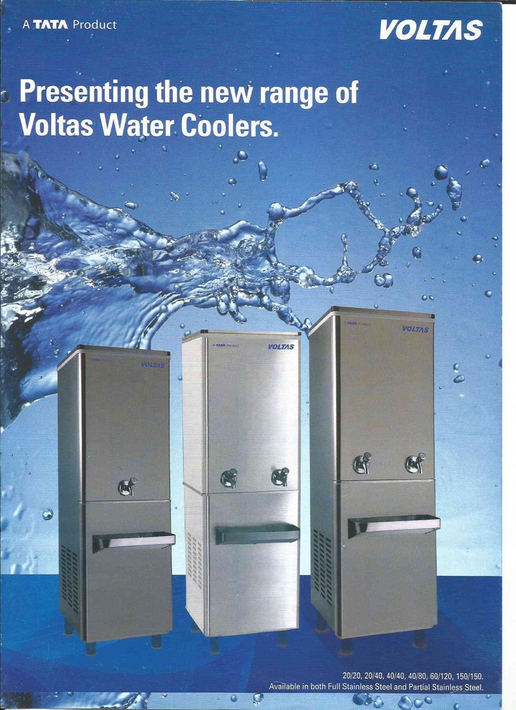 SS Stainless Steel Voltas Water Cooler IN NOIDA, Cold, 1 - 750 W