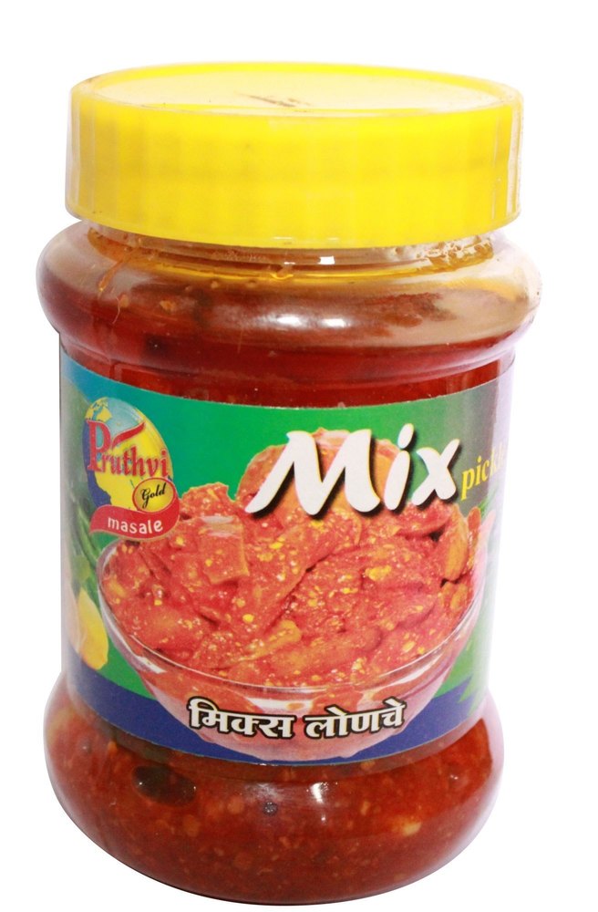 Pruthvi Gold Mixed Pickle, Packaging Type: Plastic Jar
