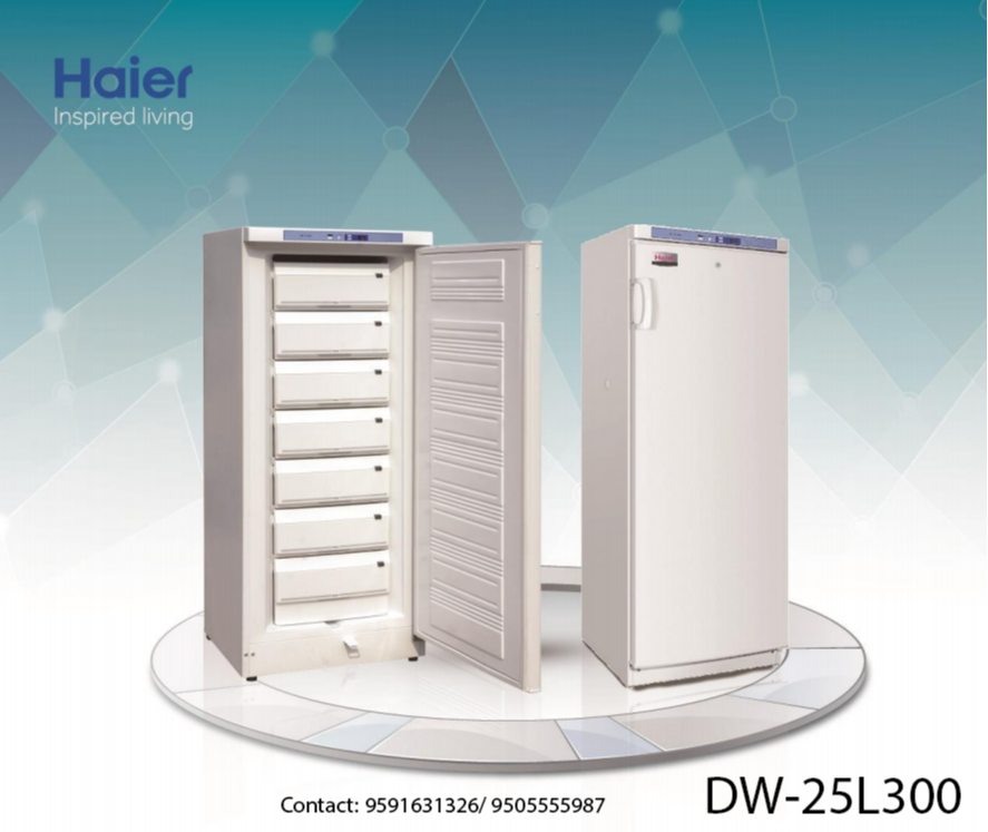 Haier - 25 DegC Deep Freezer 300 Ltr