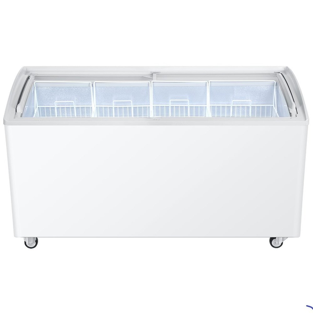 Haier -glass Top Deep Freezer-HCF551 FGTQ, Number Of Basket: 4, 1600x700x868 Mm