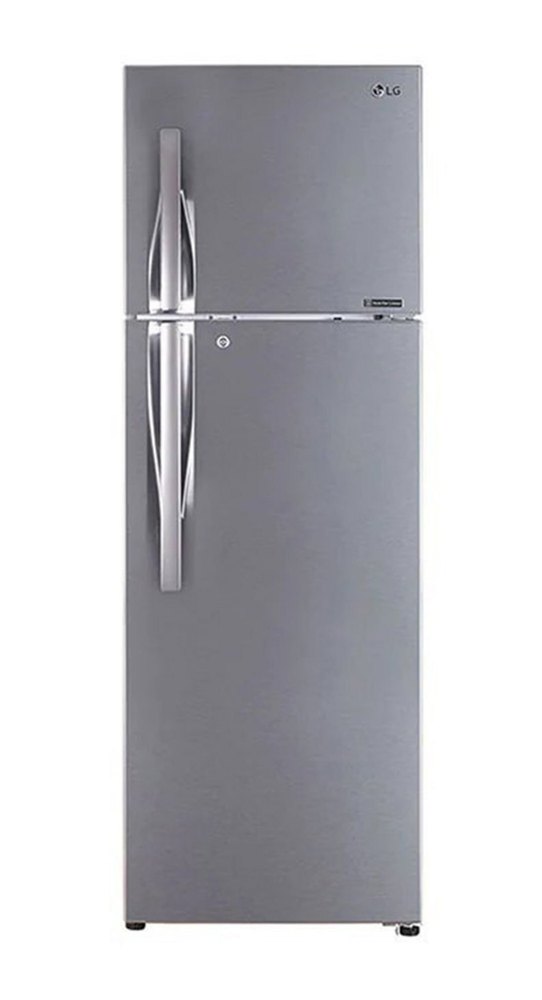 3 Star Shiny Steel LG GL-T402JPZ3 Refrigerator, Double Door, Capacity: 360 L