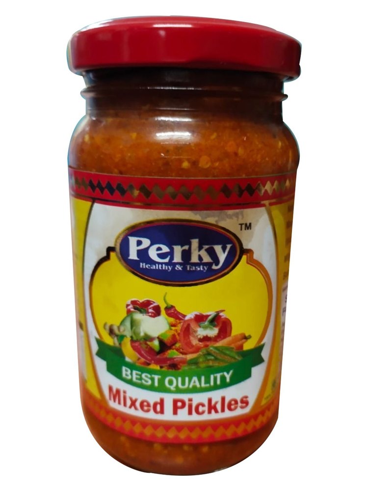 Spicy Mix Veg and Spices 200gm Best Quality Mixed Pickle, Packaging Type: Bottle