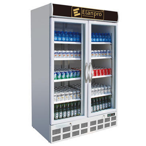 Elanpro Visi Cooler Modal ECG305DLX, Capacity: 300 L, Number of Doors: 1