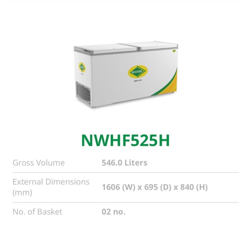 Medium Western Deep Freezer NWHF525H