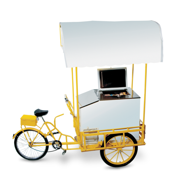 Western Freezer on Wheels Deep Freezer