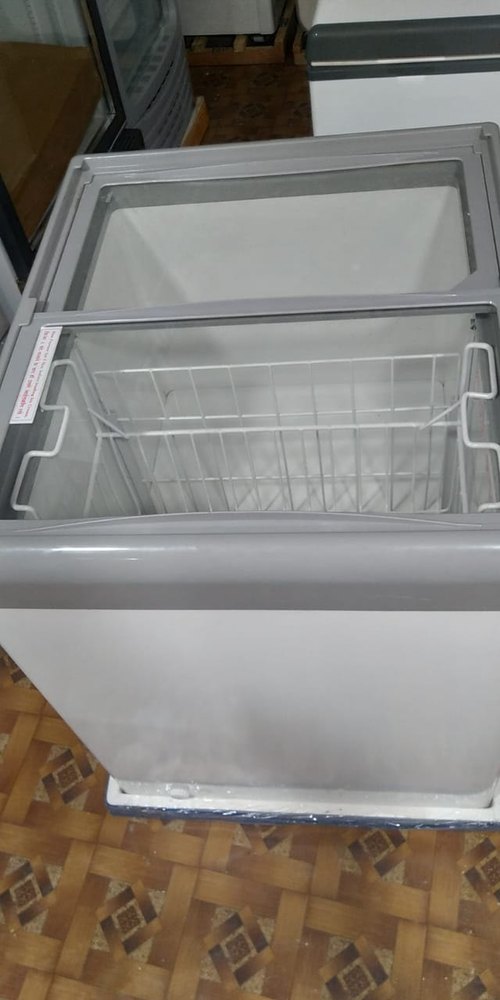 Small Western Glass Top Deep Freezer NWHF250G