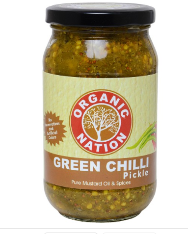 Green Chilli Pickle