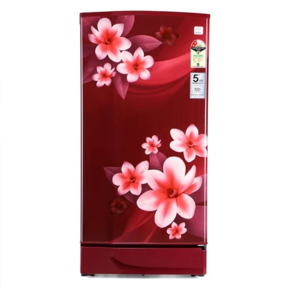 Maroon Godrej Single Door Refrigerator