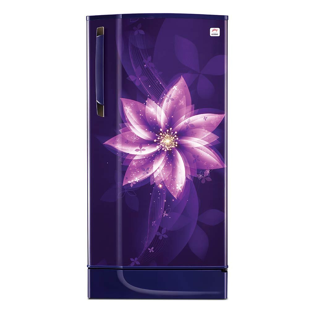 3 Star Blue Godrej Edge Refrigerator, Single Door