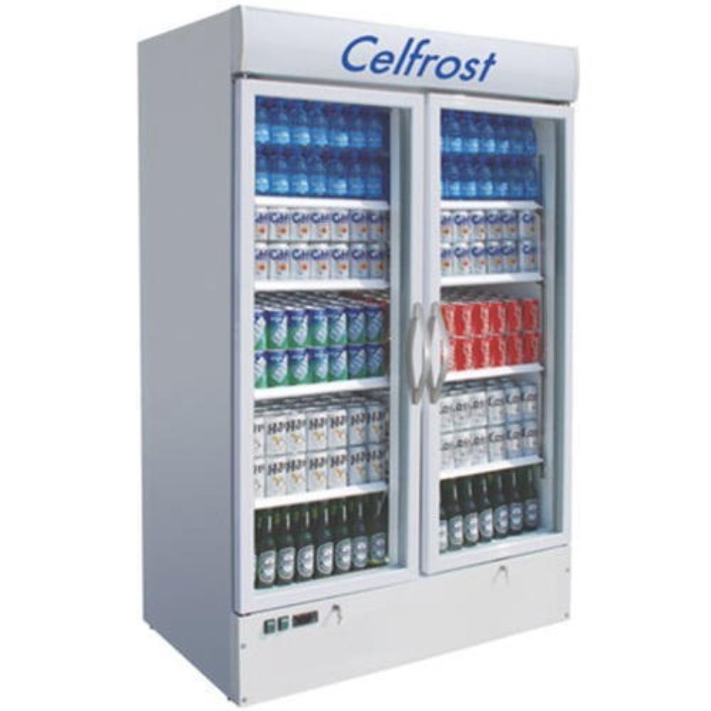 Celfrost Two Door Upright Cooler, Capacity: 1000L, Refrigerant Used: R134a