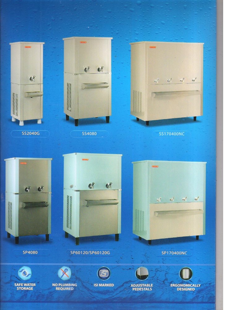 Usha Water Cooler, Storage Capacity: 80 L, Cooling Capacity: 40 L