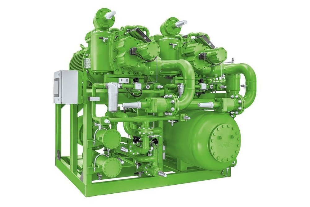 Single Phase Ammonia Refrigeration System, Capacity: 300 Nm3/Hr