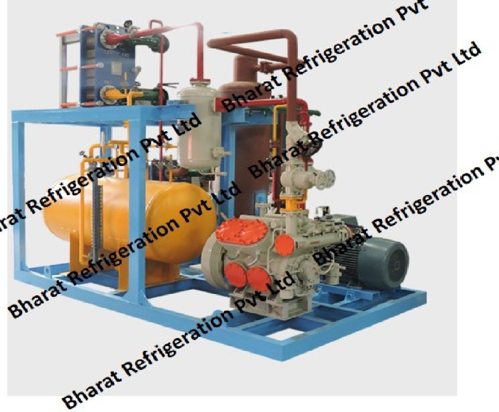 Bharat/Ice Make Ammonia Refrigeration, Capacity: 100 Tr
