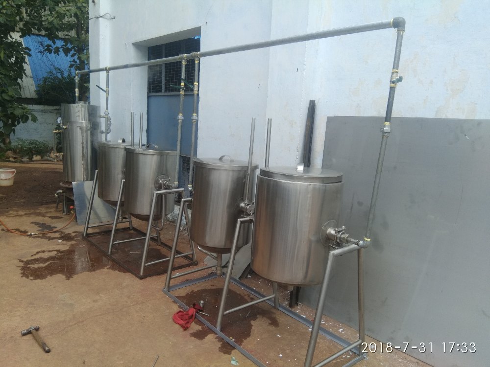SS KITCHEN STEAM SYSTEM, Capacity: 0-500 (kg/hr)
