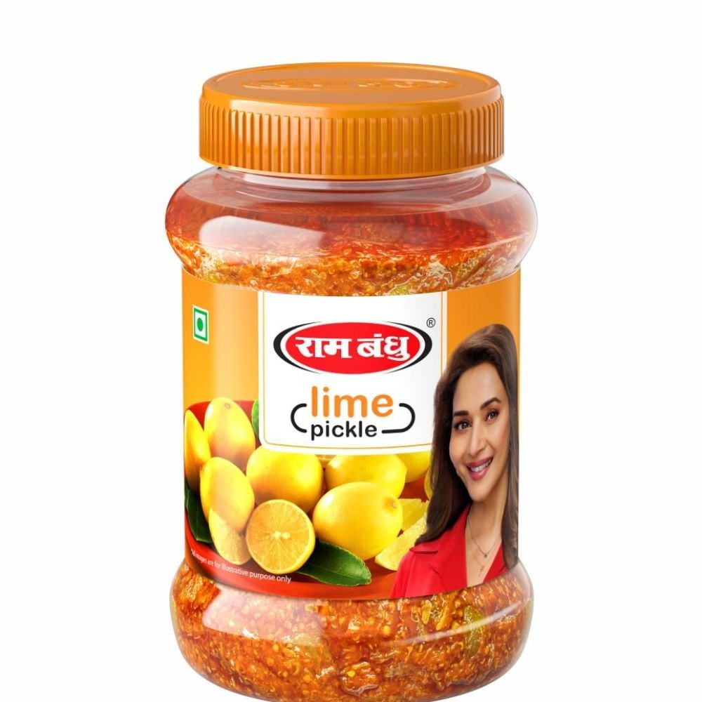 Lemon Ram Bandhu Lime Pickle, Packaging Type: Glass Jar, Packaging Size: 500gm